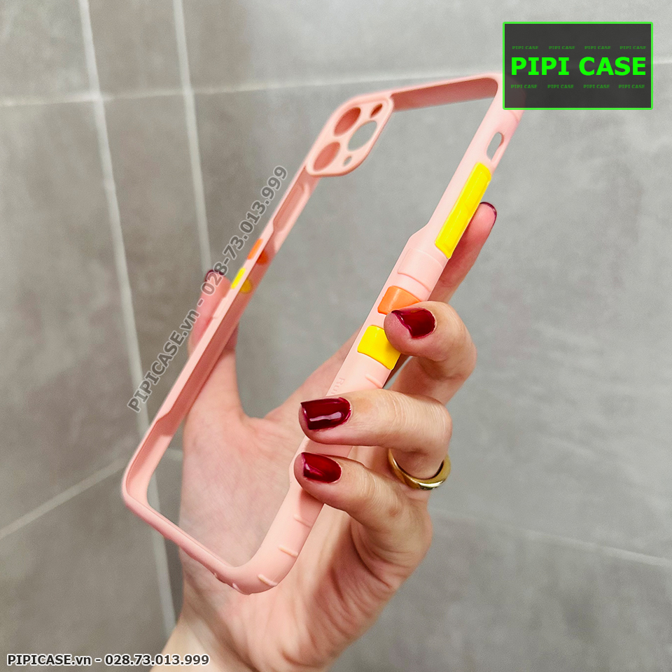 Ốp Lưng iPhone 11 Pro Max - Running Man - Hồng