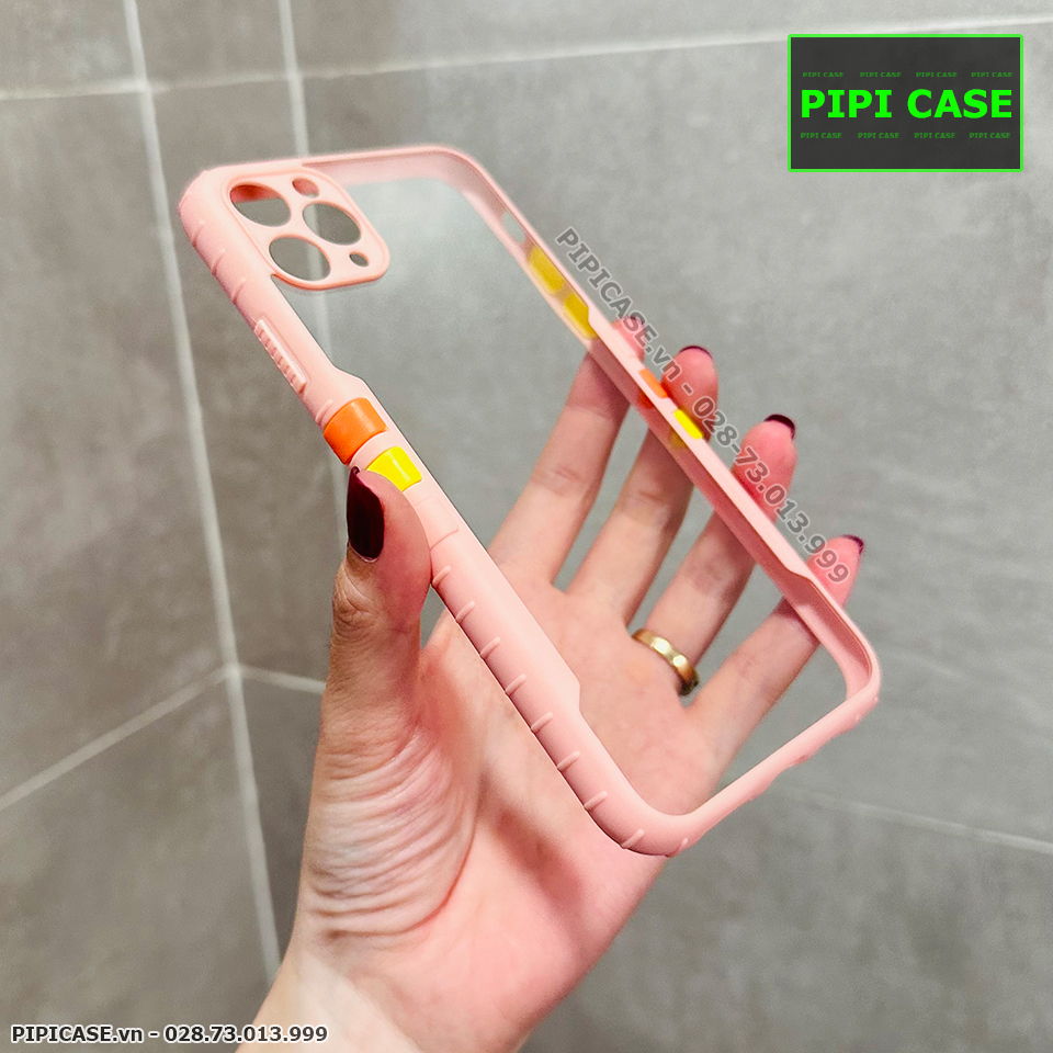 Ốp Lưng iPhone 11 Pro Max - Running Man - Hồng