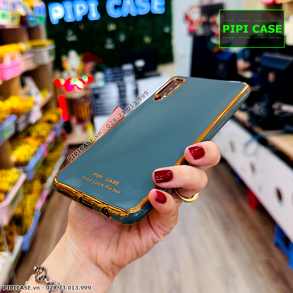 Ốp Lưng Samsung A7 2018 - Royal - Xám
