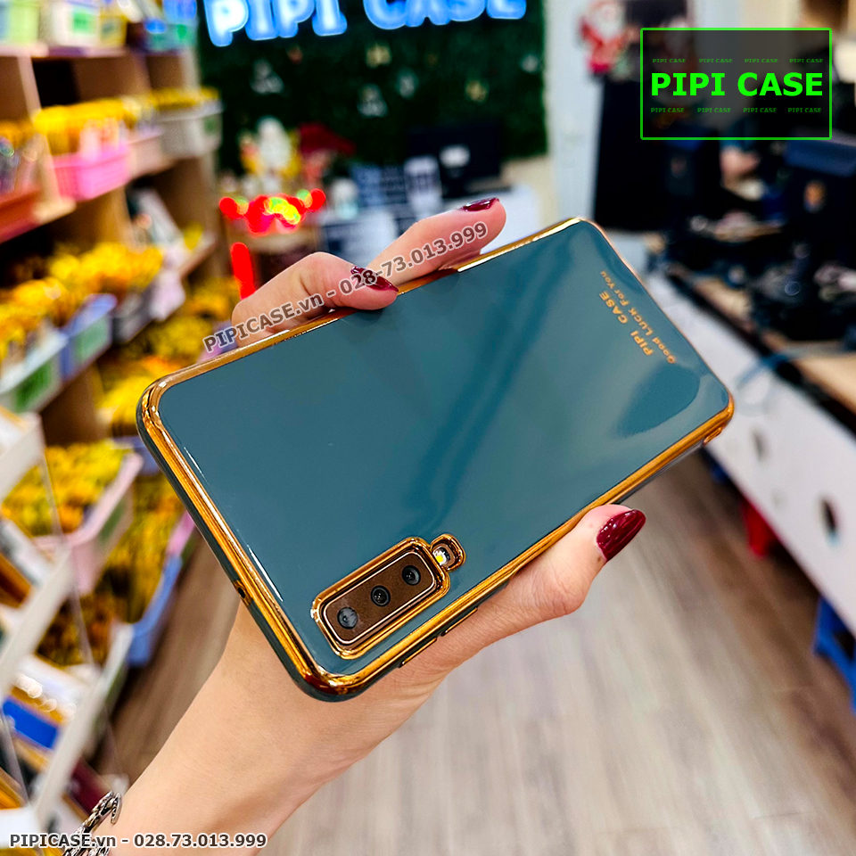 Ốp Lưng Samsung A7 2018 - Royal - Xám