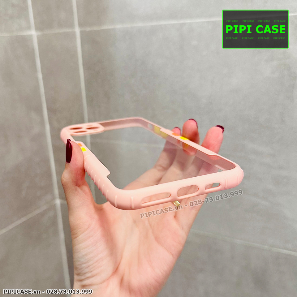 Ốp Lưng iPhone 11 Pro Max - Running Man - Hồng