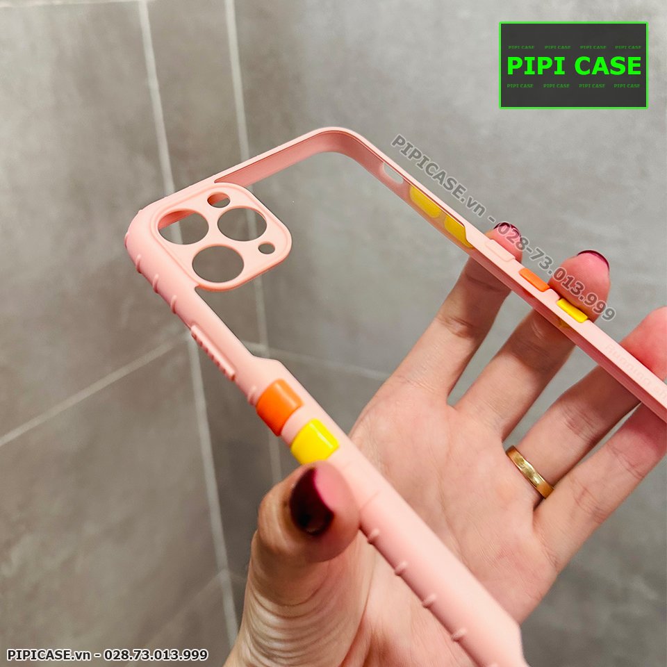 Ốp Lưng iPhone 11 Pro Max - Running Man - Hồng