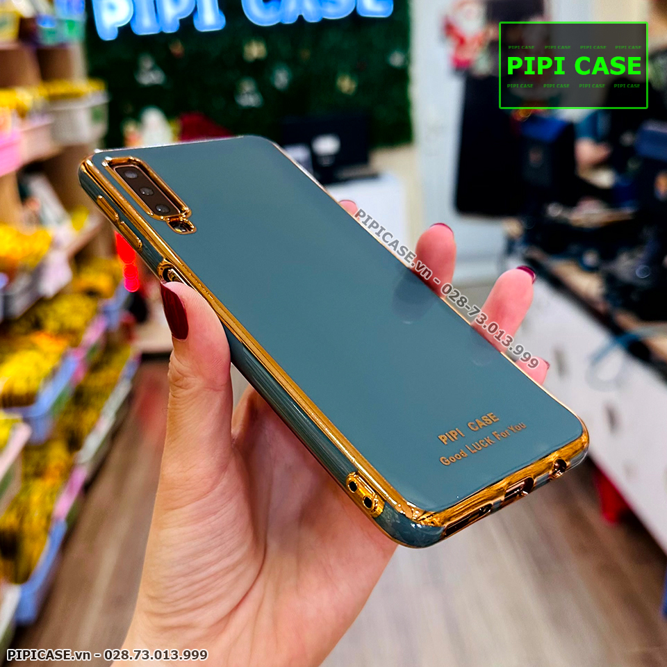Ốp Lưng Samsung A7 2018 - Royal - Xám