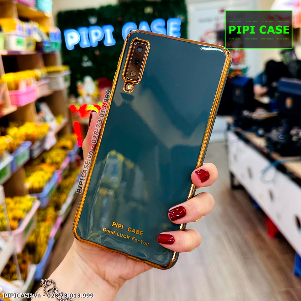 Ốp Lưng Samsung A7 2018 - Royal - Xám