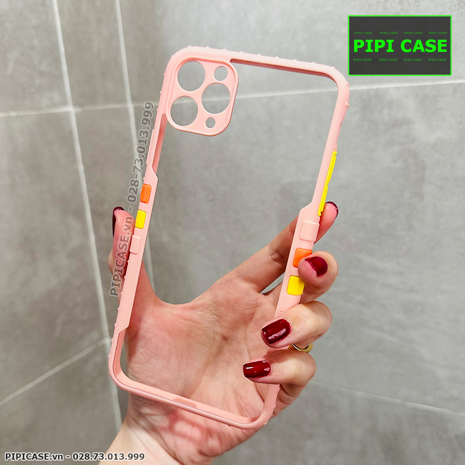 Ốp Lưng iPhone 11 Pro Max - Running Man - Hồng