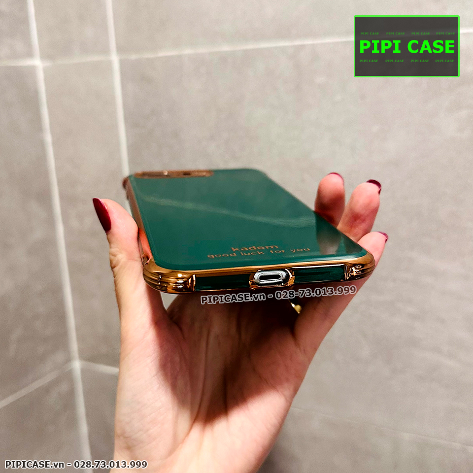 Ốp Lưng iPhone 7 Plus / 8 Plus - Luxury - Xanh Lá