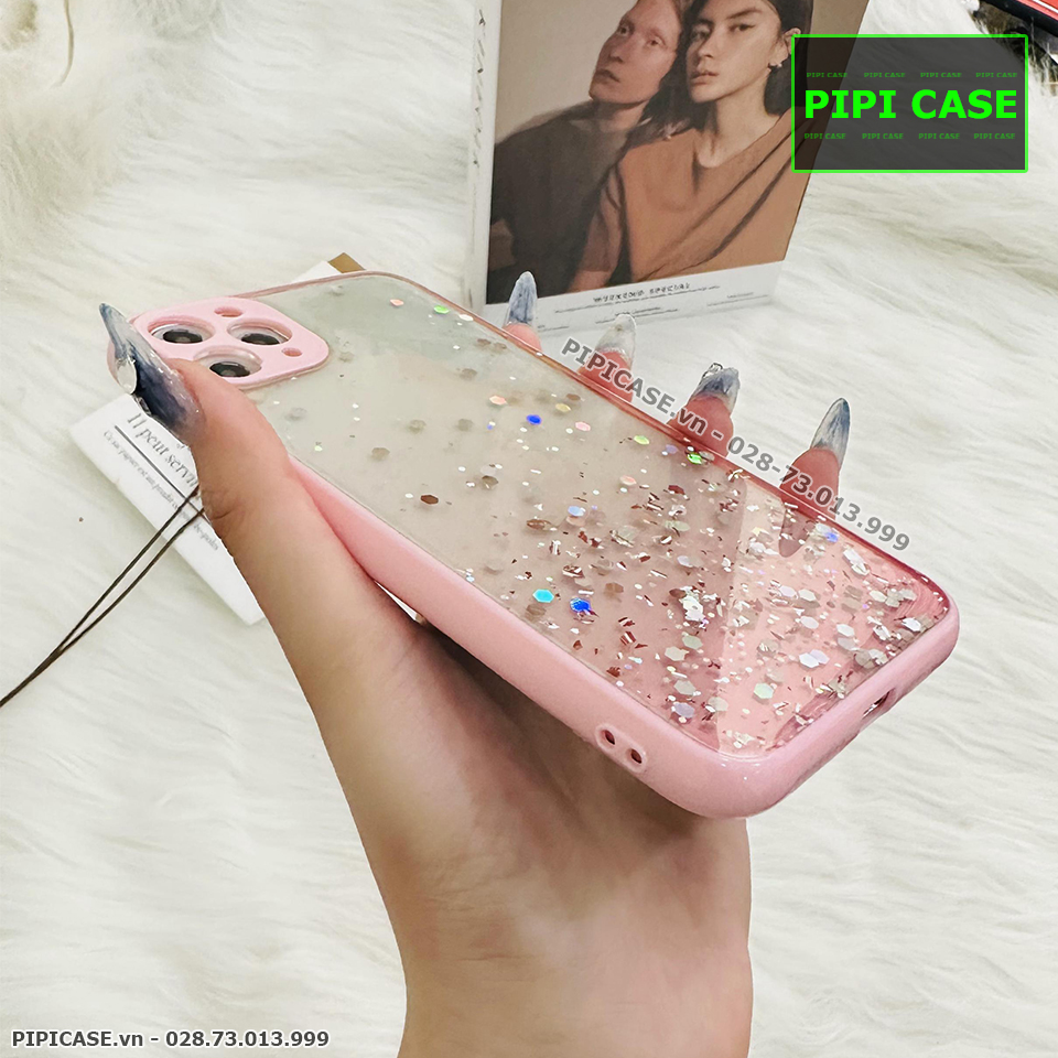 Ốp Lưng iPhone 11 Pro Max - Shining - Hồng