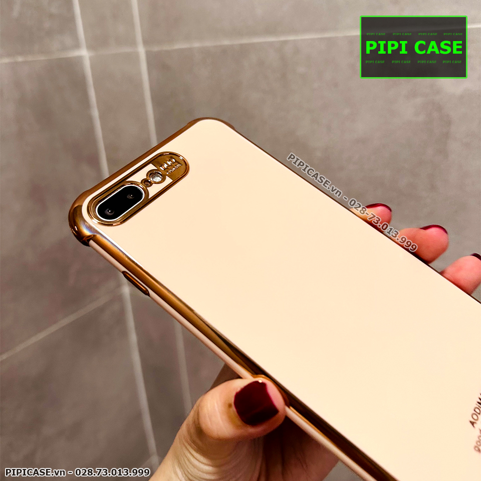 Ốp Lưng iPhone 7 Plus / 8 Plus - Luxury - Vàng