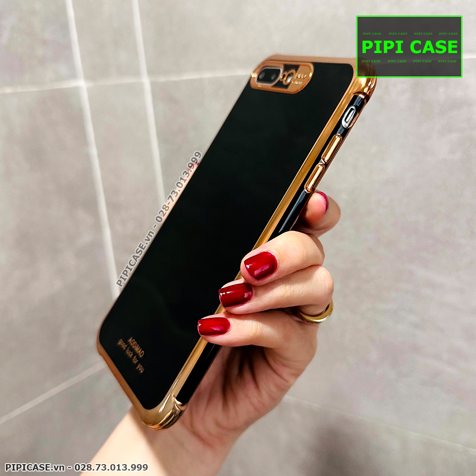 Ốp Lưng iPhone 7 Plus / 8 Plus - Luxury - Đen