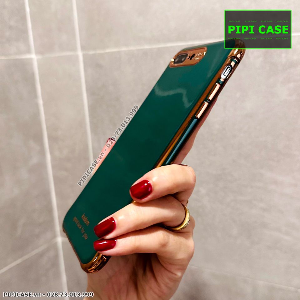Ốp Lưng iPhone 7 Plus / 8 Plus - Luxury - Xanh Lá