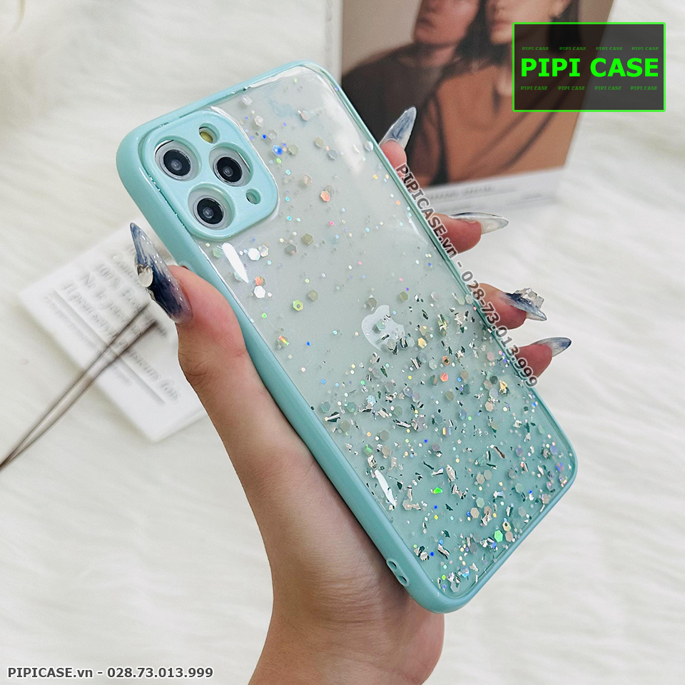 Ốp Lưng iPhone 11 Pro Max - Shining - Xanh