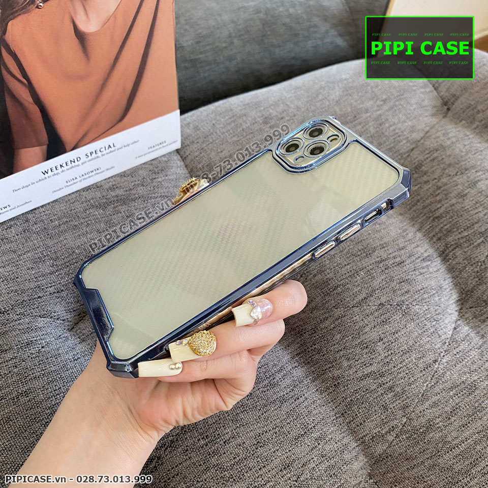 Ốp Lưng iPhone 11 Pro Max - Mark - Xanh Nhạt
