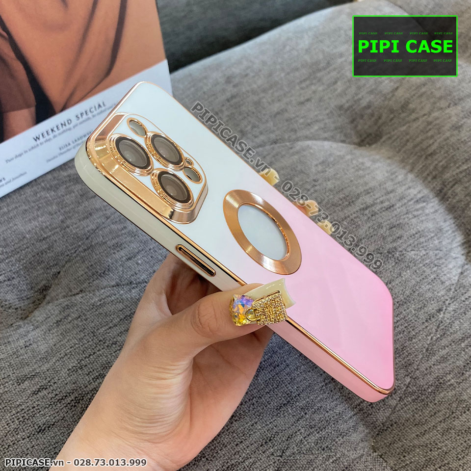 Ốp Lưng iPhone 14 Pro Max - Nin - Hồng