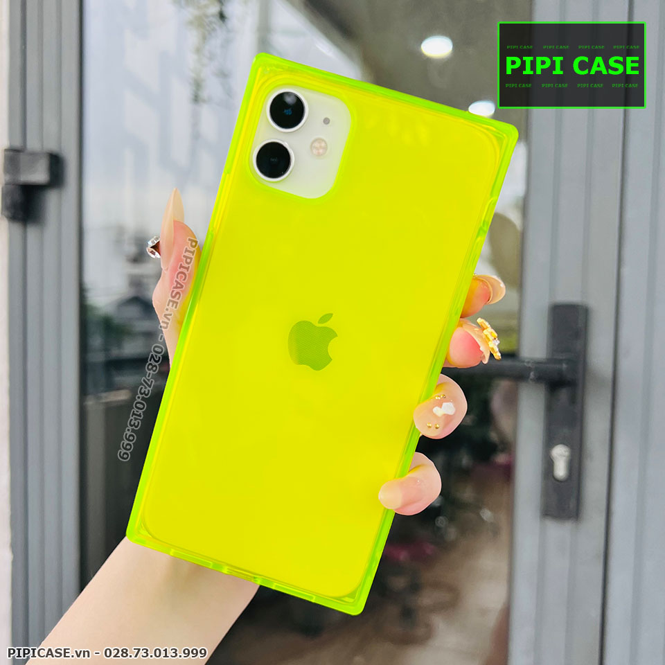 Ốp Lưng iPhone 12 - Layla - Vàng Dạ Quang