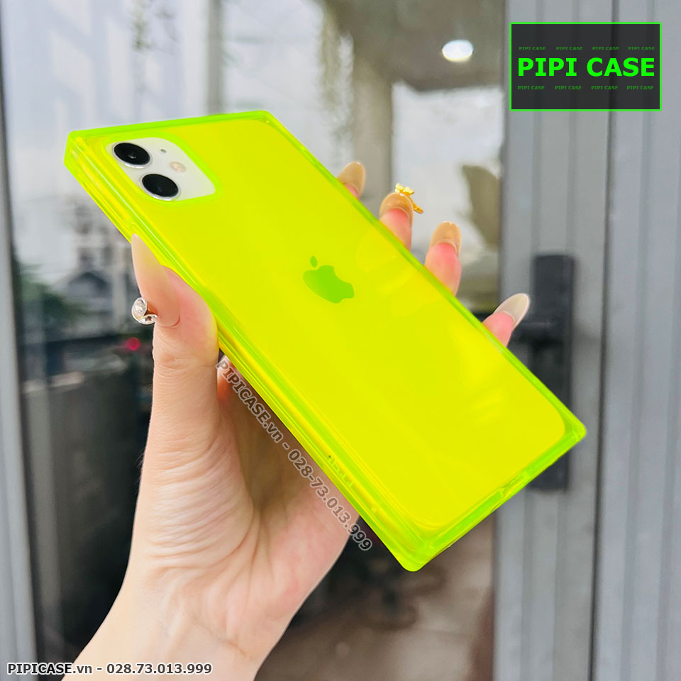Ốp Lưng iPhone 12 - Layla - Vàng Dạ Quang