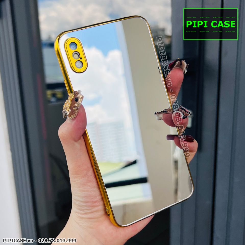 Ốp Lưng iPhone XS Max - Alana - Bạc