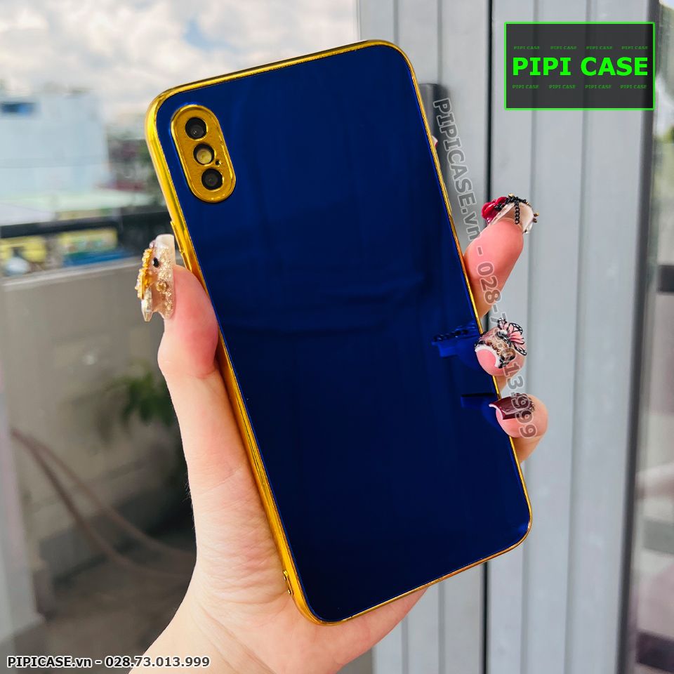 Ốp Lưng iPhone XS Max - Alana - Xanh