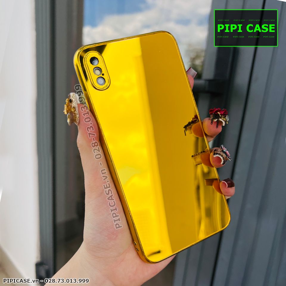 Ốp Lưng iPhone XS Max - Alana - Vàng