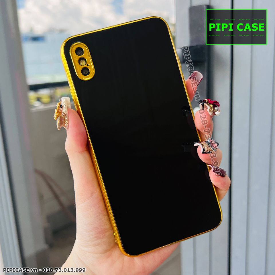 Ốp Lưng iPhone XS Max - Alana - Đen
