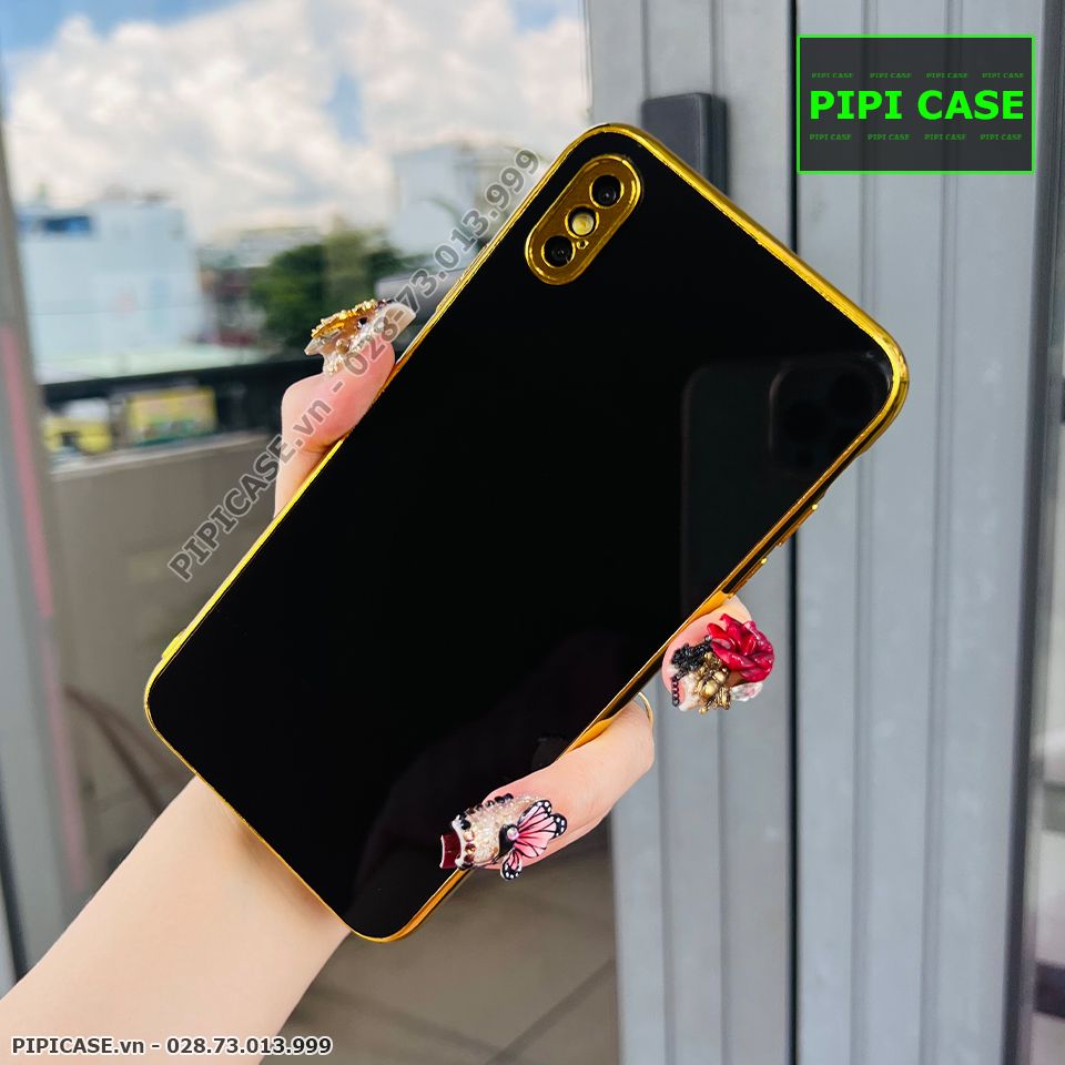Ốp Lưng iPhone XS Max - Alana - Đen