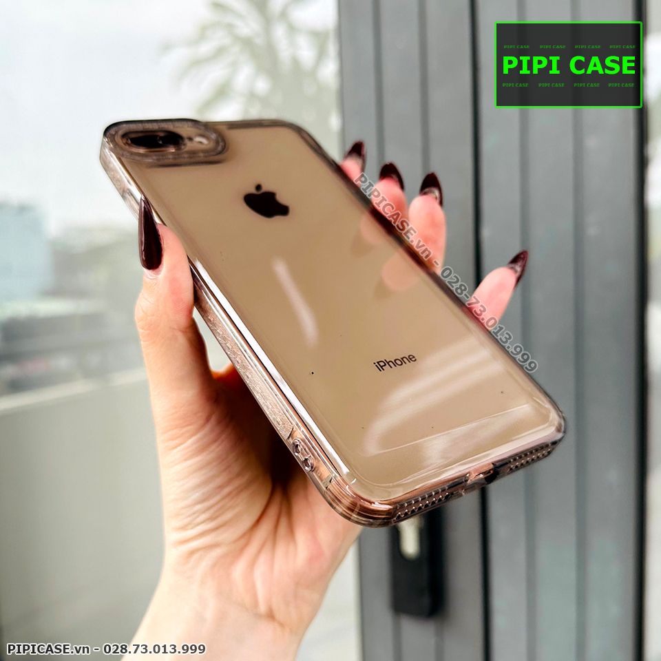 Ốp Lưng iPhone 7 Plus / 8 Plus - Simple - Đen