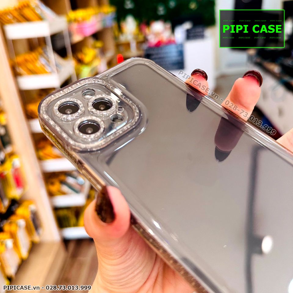 Ốp Lưng iPhone 12 Pro Max - Simple - Đen