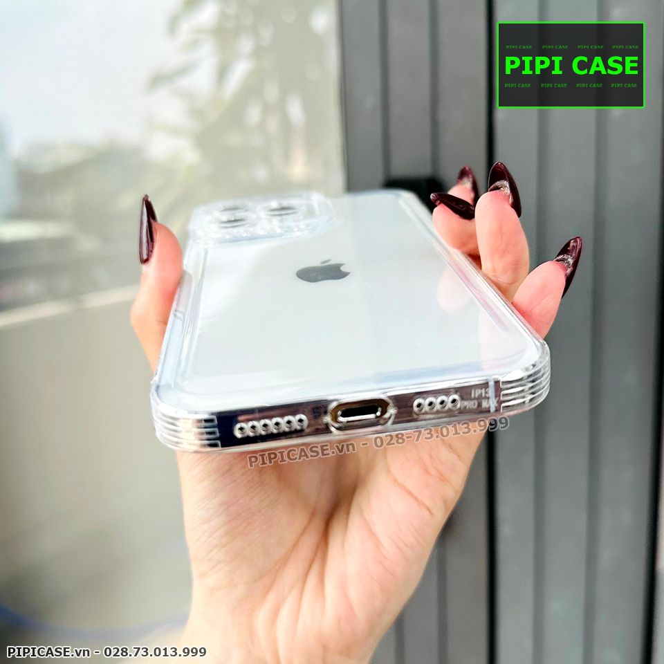 Ốp Lưng iPhone 13 Pro Max - Simple - Trắng