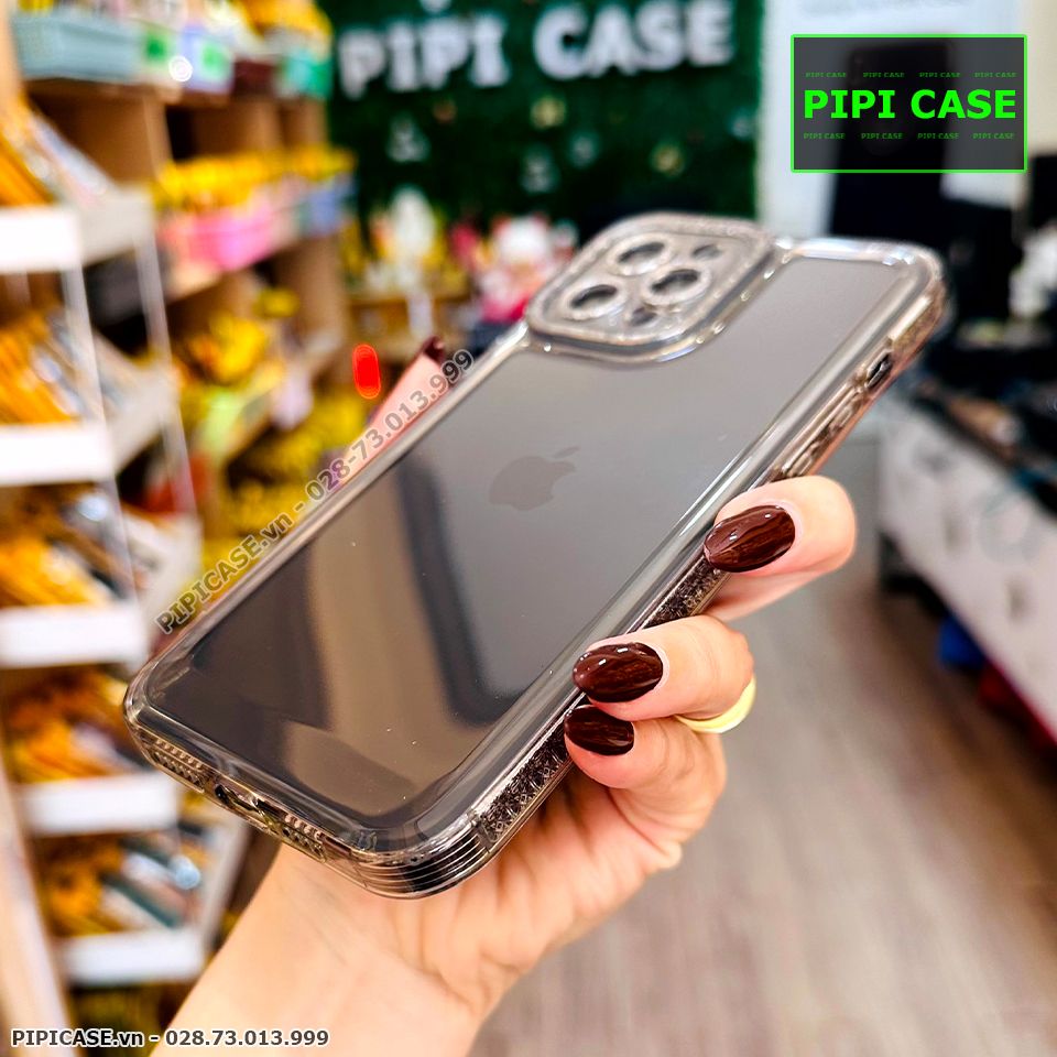 Ốp Lưng iPhone 12 Pro Max - Simple - Đen
