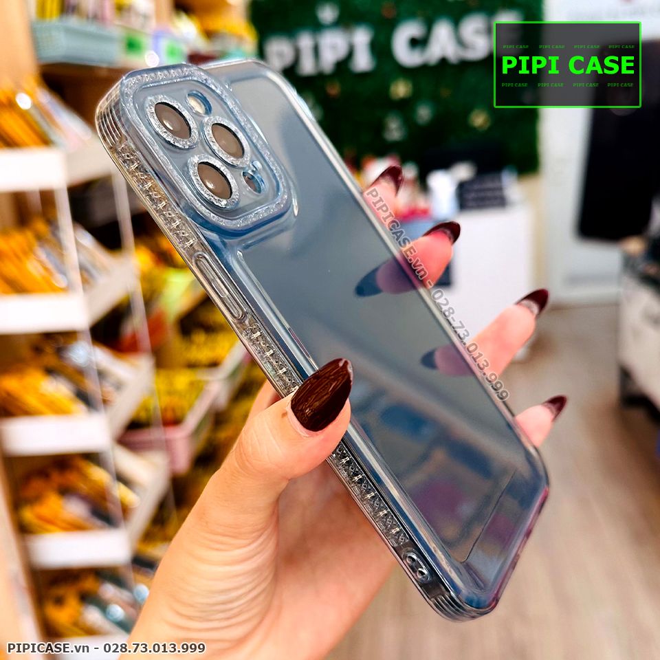 Ốp Lưng iPhone 12 Pro Max - Simple - Xanh Nhạt