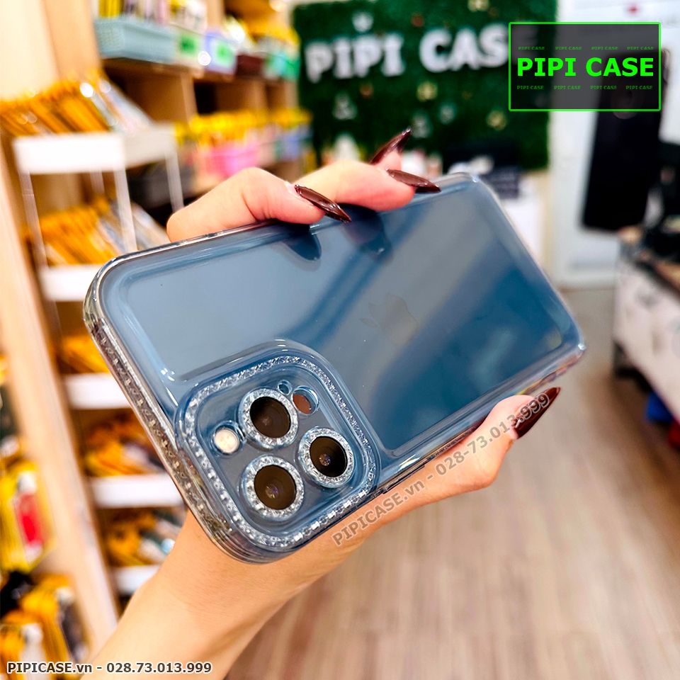 Ốp Lưng iPhone 12 Pro Max - Simple - Xanh Nhạt