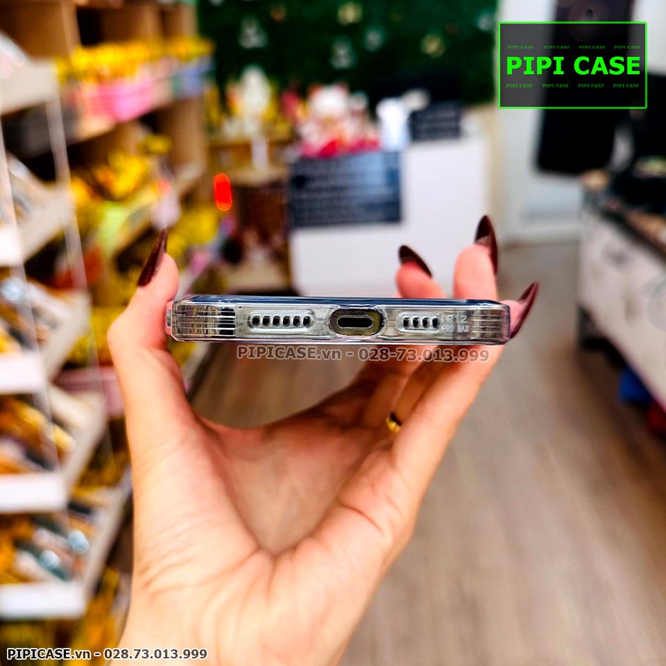 Ốp Lưng iPhone 12 Pro Max - Simple - Xanh Nhạt