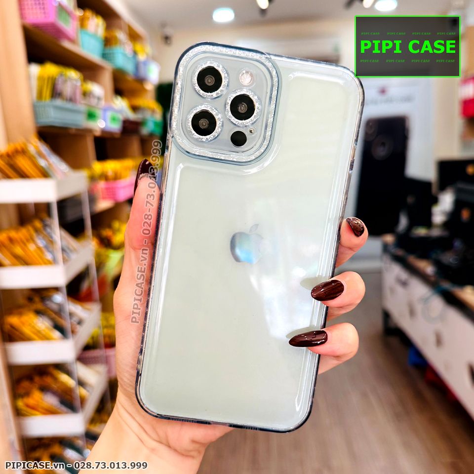 Ốp Lưng iPhone 12 Pro Max - Simple - Xanh Nhạt