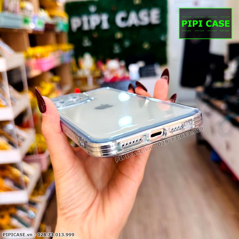 Ốp Lưng iPhone 12 Pro Max - Simple - Xanh Nhạt