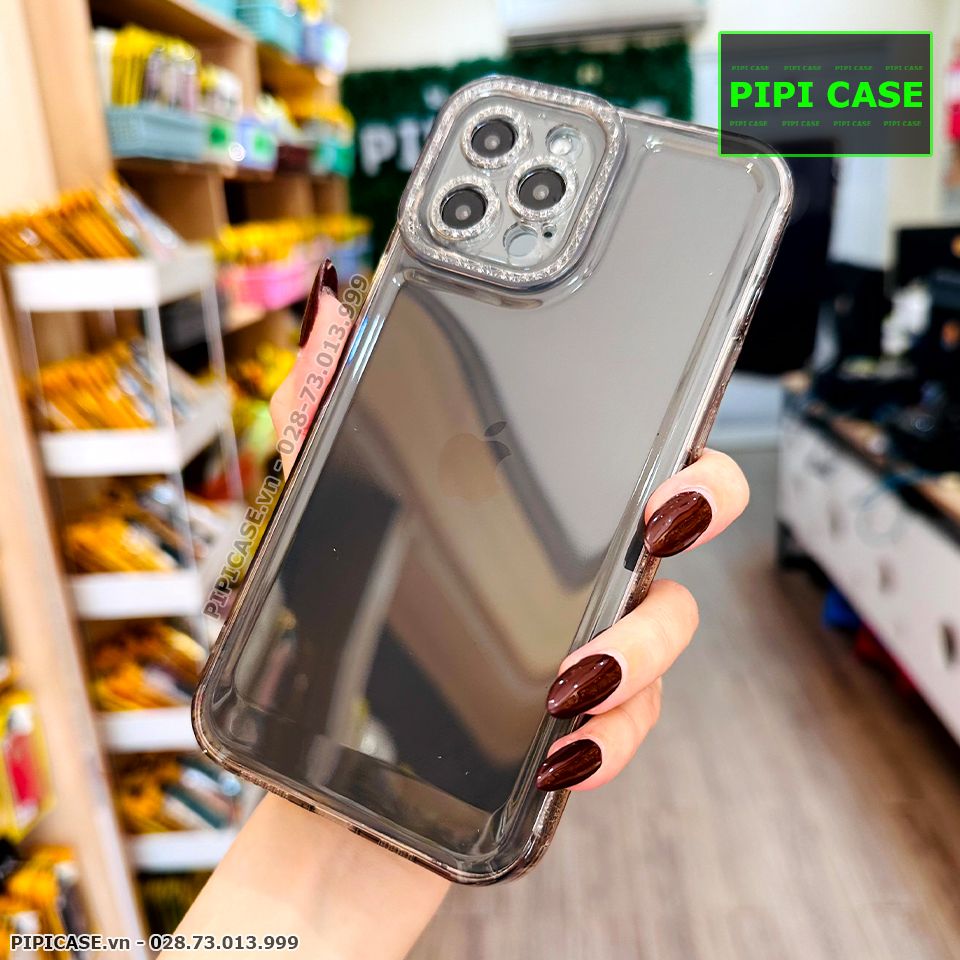 Ốp Lưng iPhone 12 Pro Max - Simple - Đen