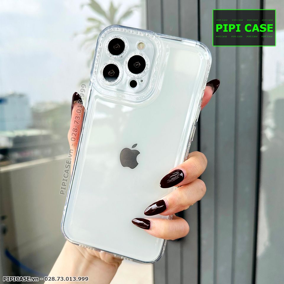 Ốp Lưng iPhone 13 Pro Max - Simple - Trắng