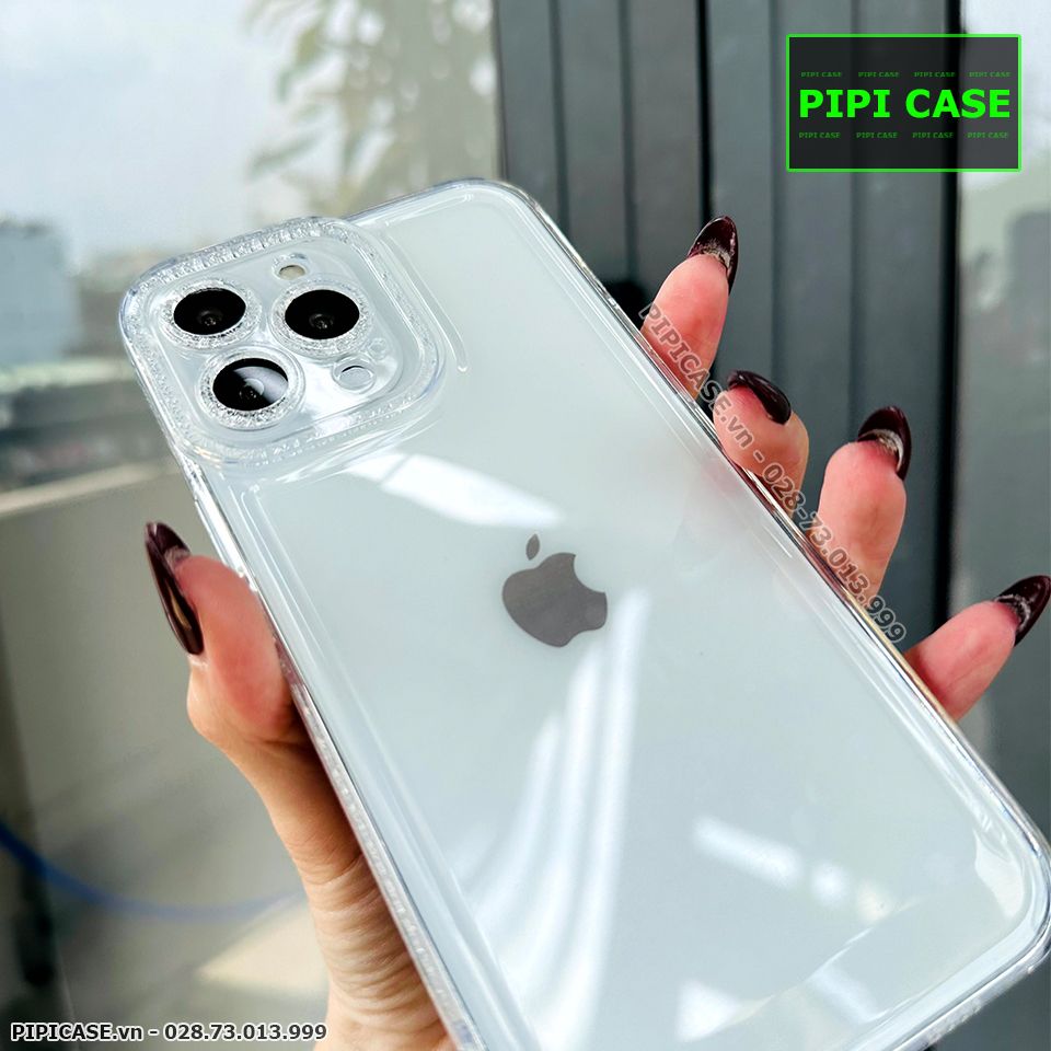 Ốp Lưng iPhone 13 Pro Max - Simple - Trắng