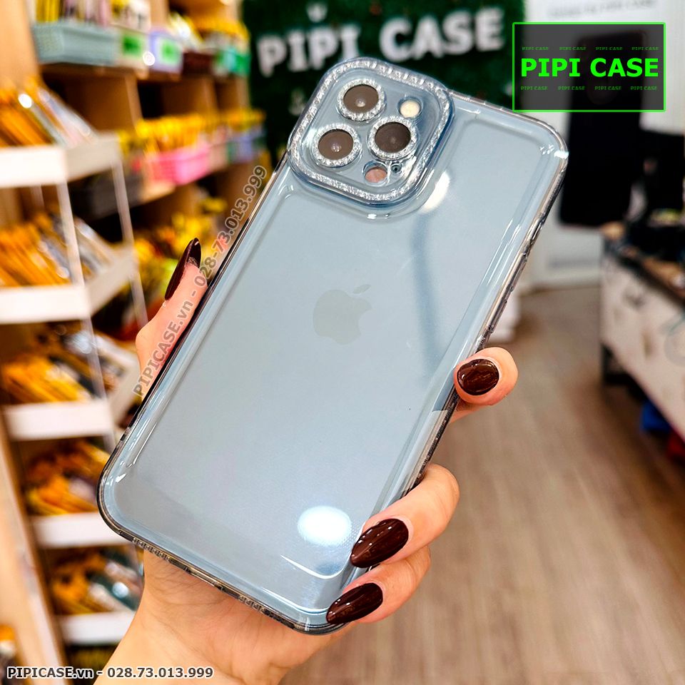 Ốp Lưng iPhone 12 Pro Max - Simple - Xanh Nhạt