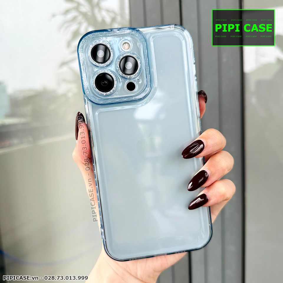 Ốp Lưng iPhone 14 Pro Max - Simple - Xanh Nhạt