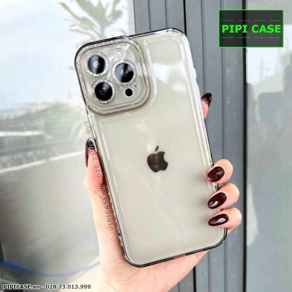 Ốp Lưng iPhone 13 Pro Max - Simple - Đen