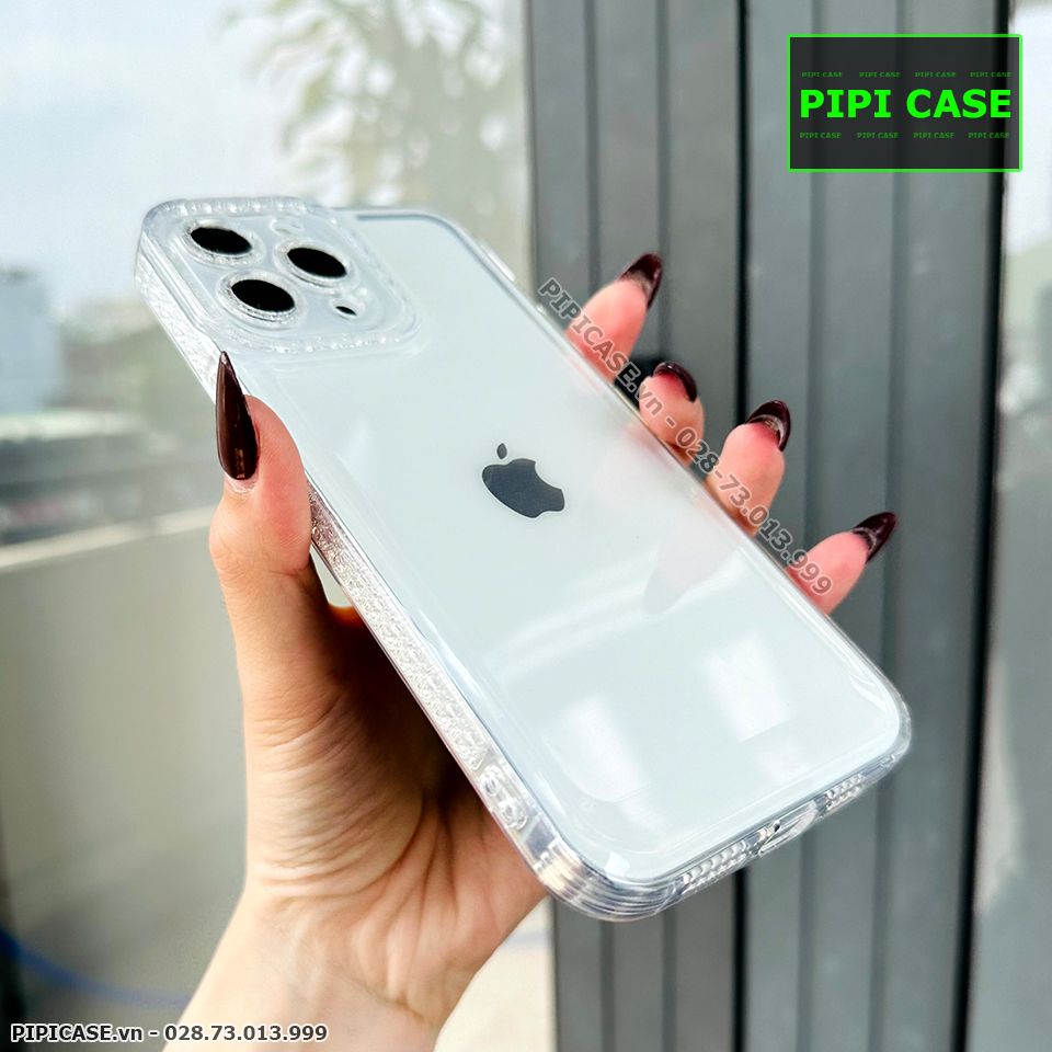 Ốp Lưng iPhone 13 Pro Max - Simple - Trắng