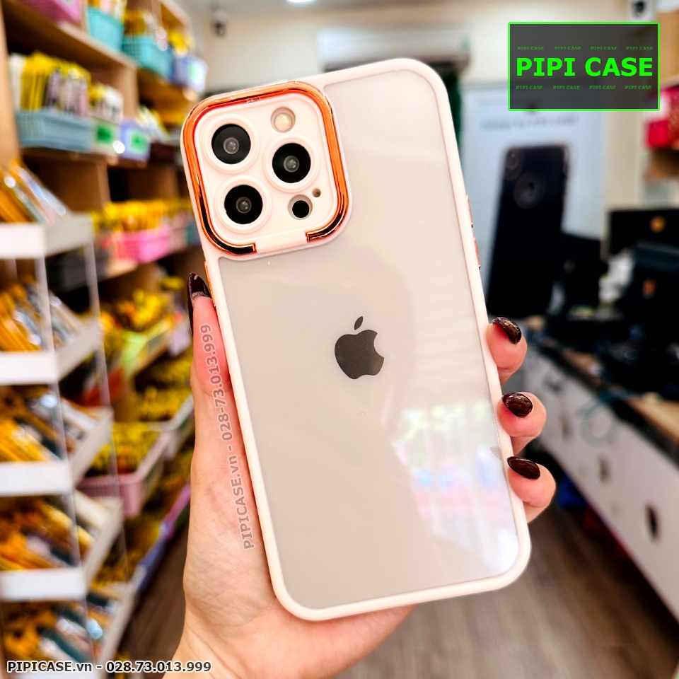 Ốp Lưng iPhone 13 Pro Max - Hot - Hồng