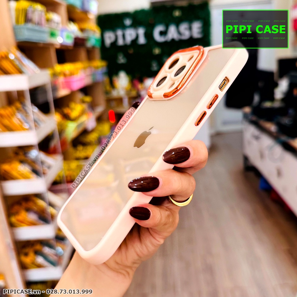 Ốp Lưng iPhone 13 Pro Max - Hot - Hồng