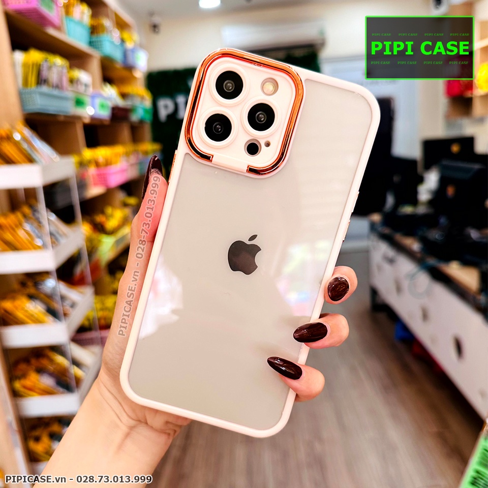 Ốp Lưng iPhone 13 Pro Max - Hot - Hồng