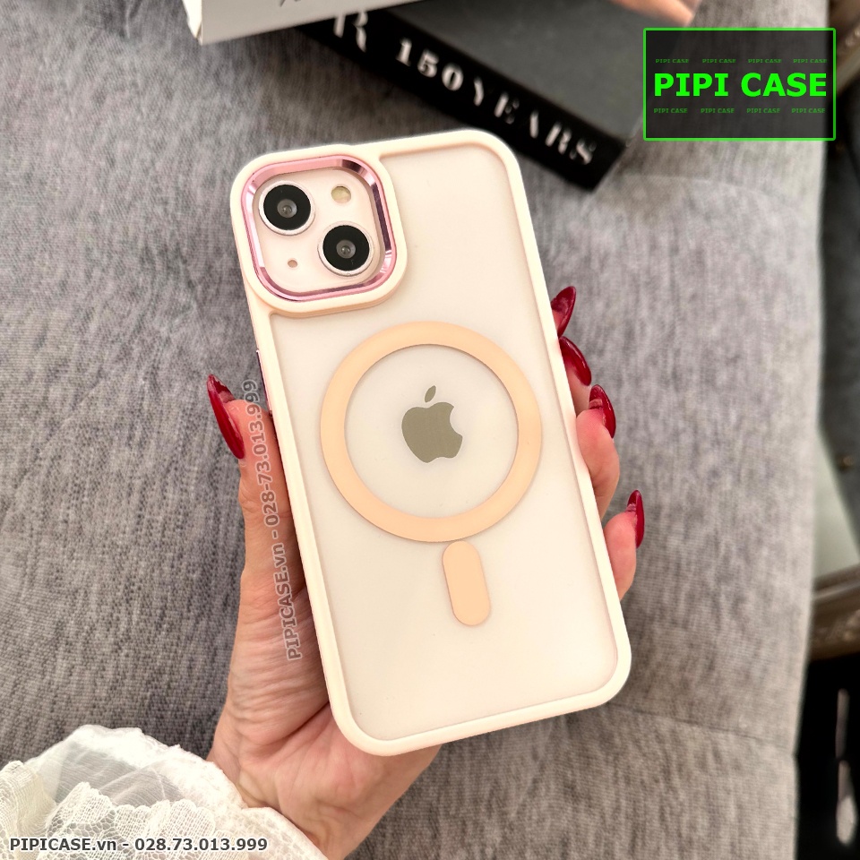 Ốp Lưng iPhone 14 Plus - Delvin - Hồng