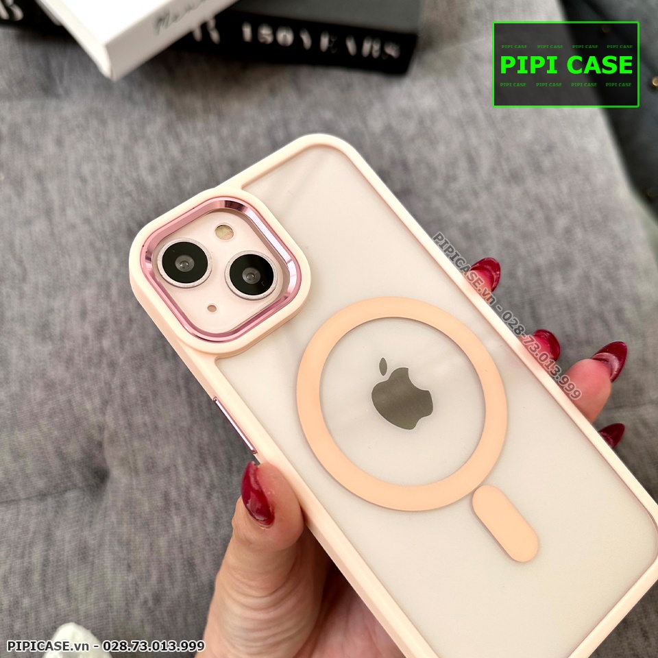 Ốp Lưng iPhone 14 Plus - Delvin - Hồng