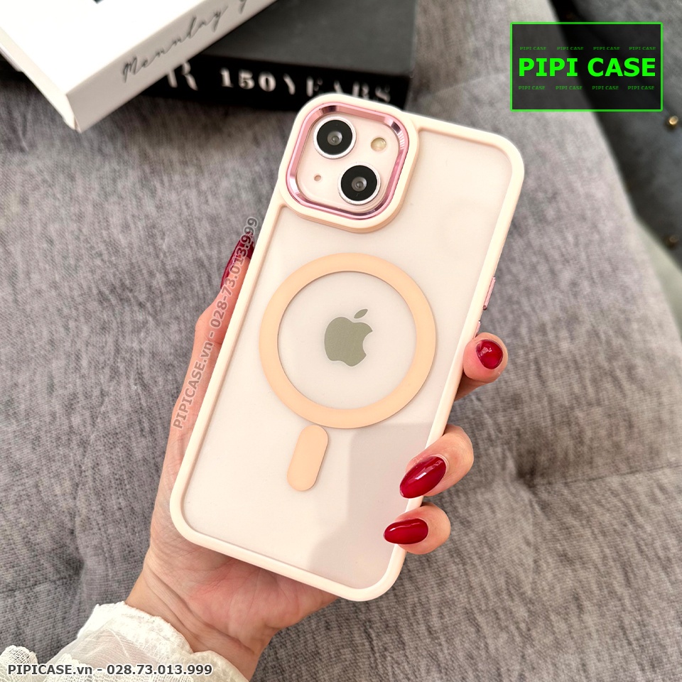 Ốp Lưng iPhone 14 Plus - Delvin - Hồng