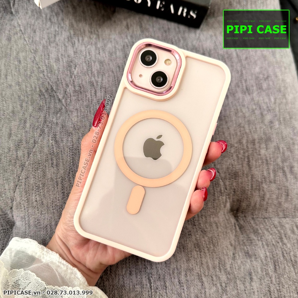 Ốp Lưng iPhone 14 Plus - Delvin - Hồng