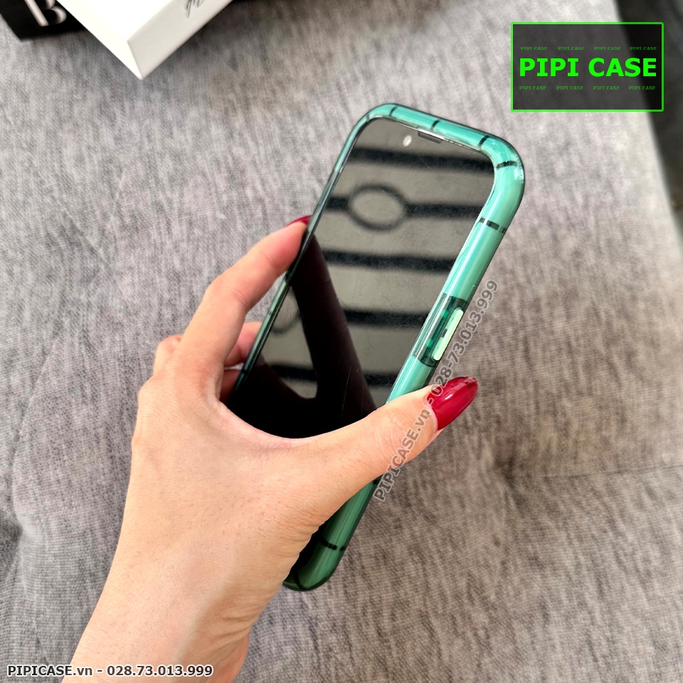 Ốp Lưng iPhone 14 Plus - Fiona - Xanh Rêu