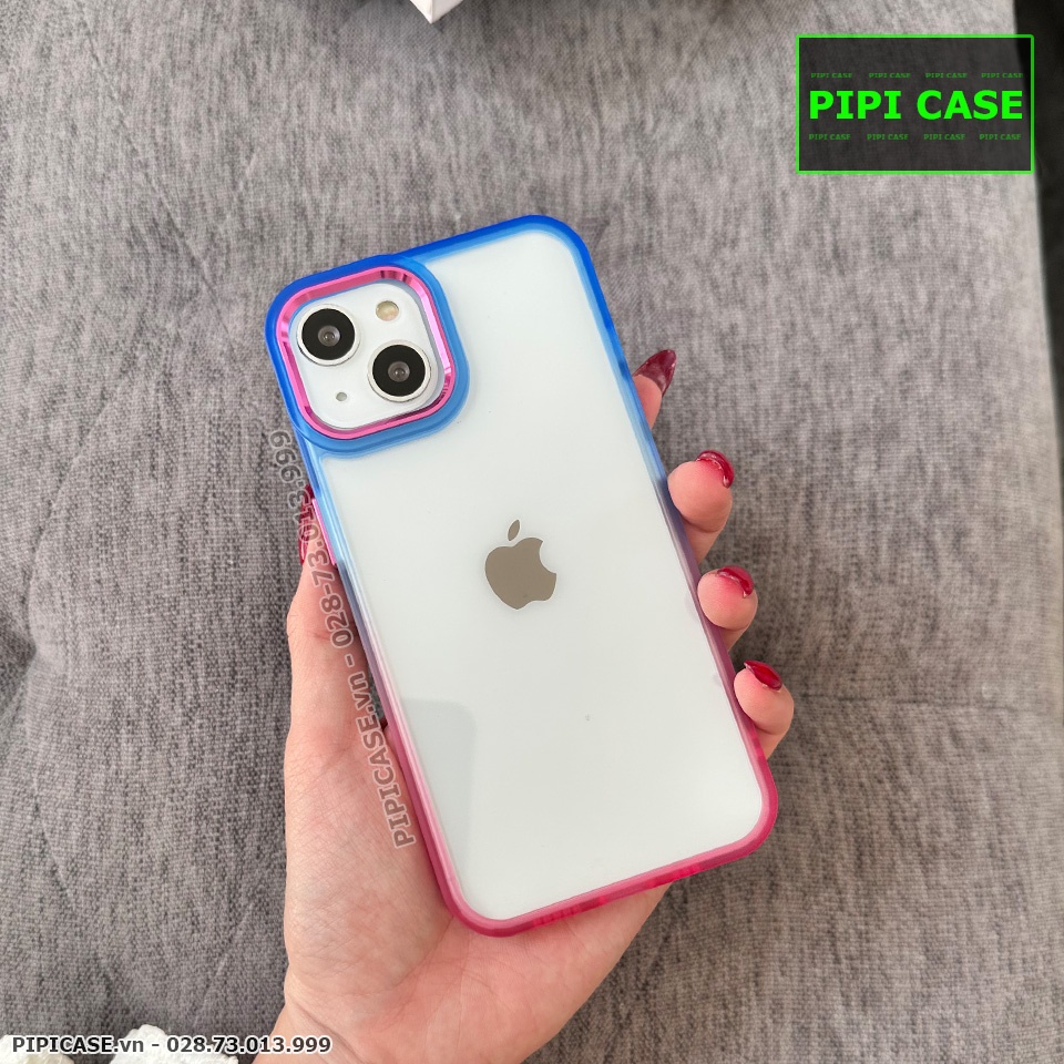 Ốp Lưng iPhone 14 Plus - Clara - Xanh