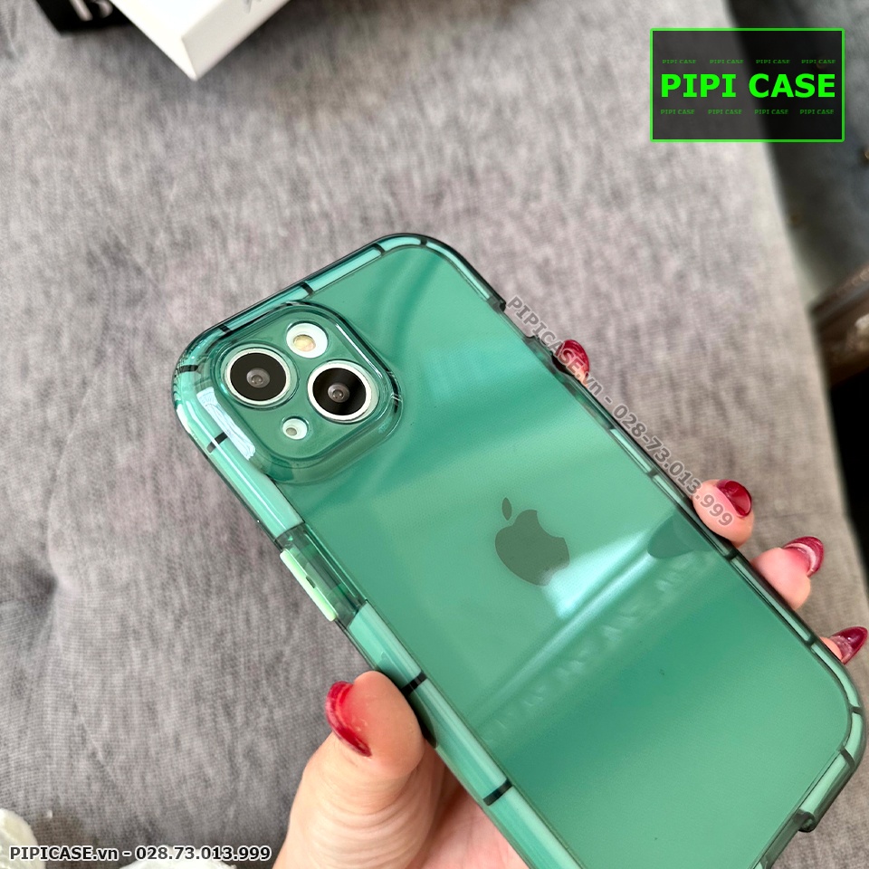 Ốp Lưng iPhone 14 Plus - Fiona - Xanh Rêu
